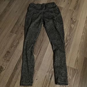 Dark grey heather leggings